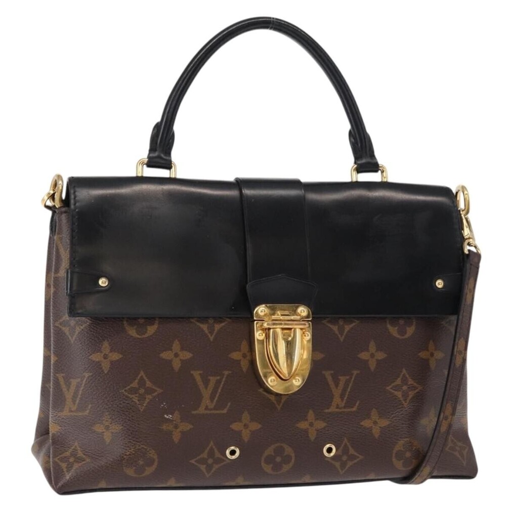 Louis Vuitton One Handle Flap Monogram Canvas and Leather MM